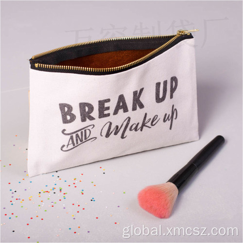 Screen Print Cosmetic Bags Custom Easy fashion foil makeup cosmetic bag Factory